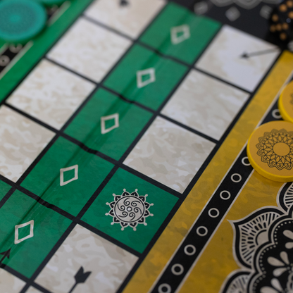 Traditional Ludo Board